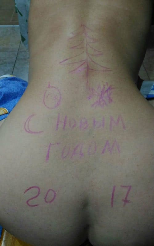 Необычные новогодние порно приколы 2017 года 30 фото
