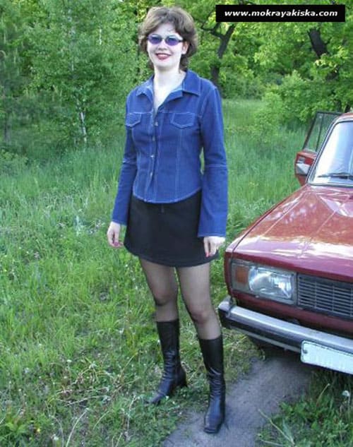 С женой на природе 4 фото