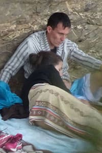 Пляжная соска попала в скрытую камеру