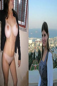 Домашние фото одетых и раздетых девушек