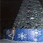 Зимние фото голых девушек на улицах города